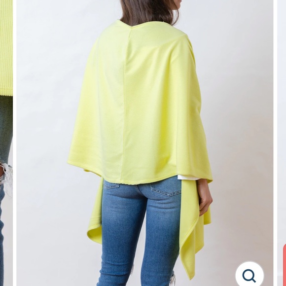 Dudley Stevens Spring Street Ribbed Fleece Soft Yellow Scarf - One Size - Picture 3 of 5